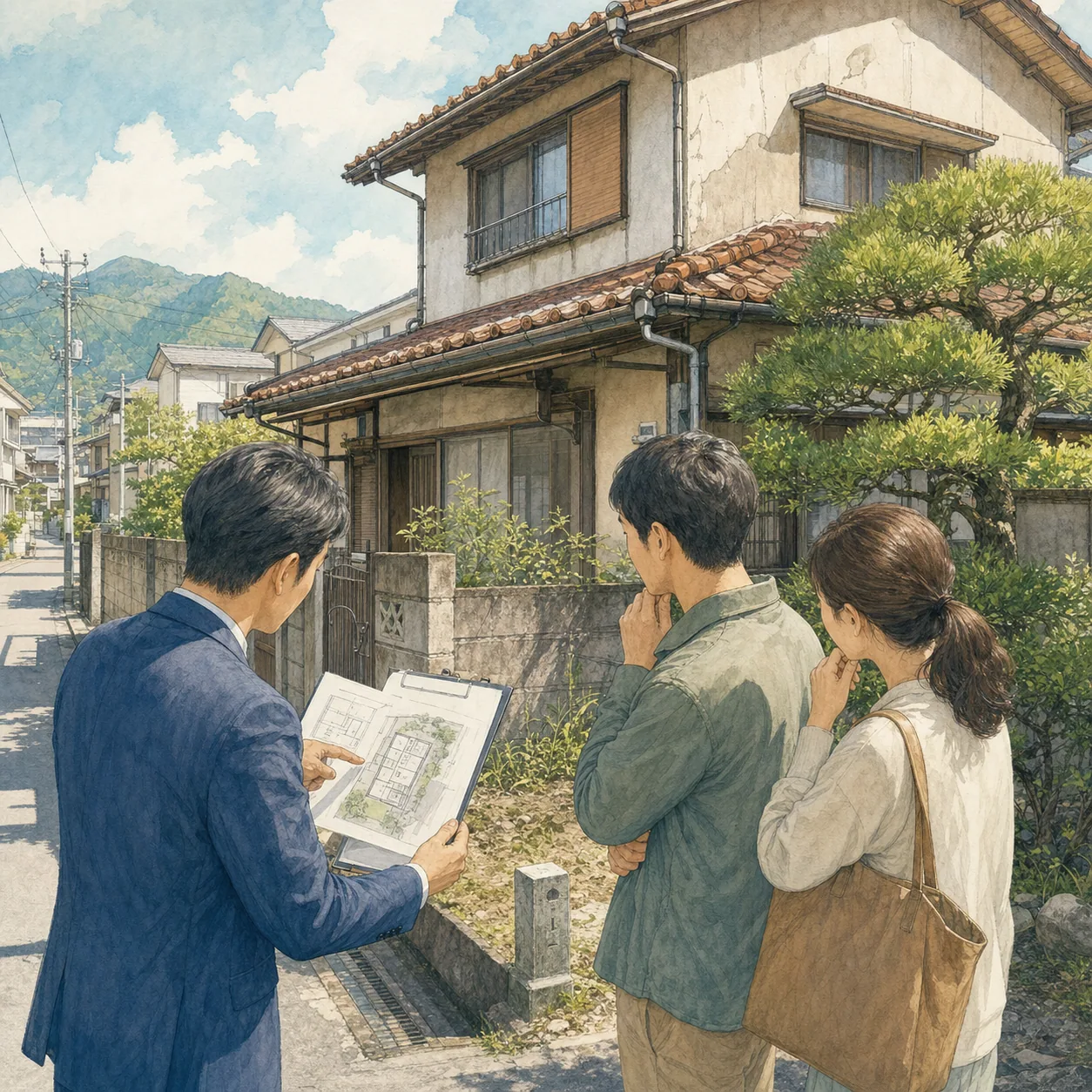 山林の場所と進入路が分からなかったの相談場面2