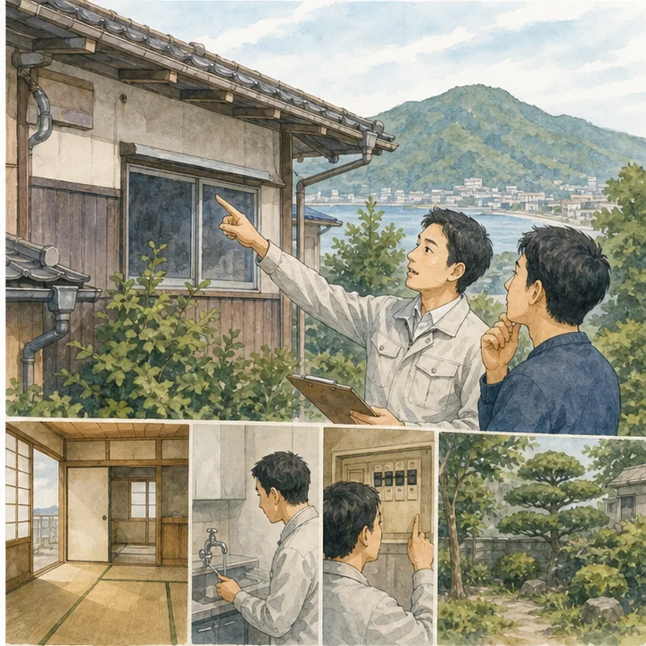 遠方から管理する相続空き家の相談場面3