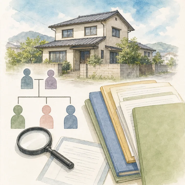 相続登記が未了の実家の相談場面2