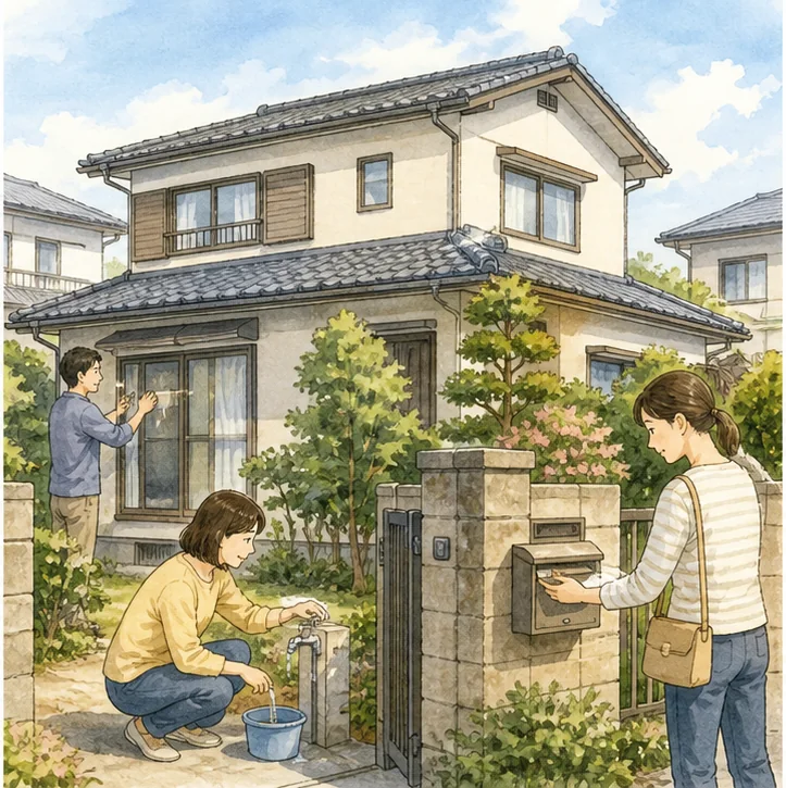 施設入居後に空き家となった実家の相談場面2